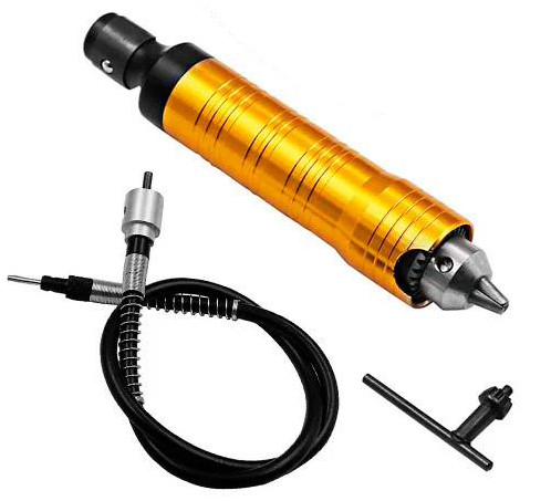 Вдовик гнучкий для відгортки і дрилі Snake Bit TOL 7167, чорний