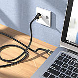 Кабель мережі HOCO LAN RJ45 Level copper gigabit ethernet cable US02, 5 м, чорний, фото 5