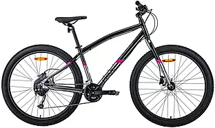 Велосипед 27,5" Pride ROCKSTEADY AL 7.2 чорний L