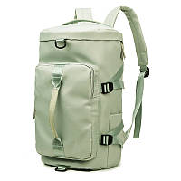 Сумка-рюкзак женская Lesko BRD-375 Mint Green 20-35L дорожная, спортивная (Gold_36823)