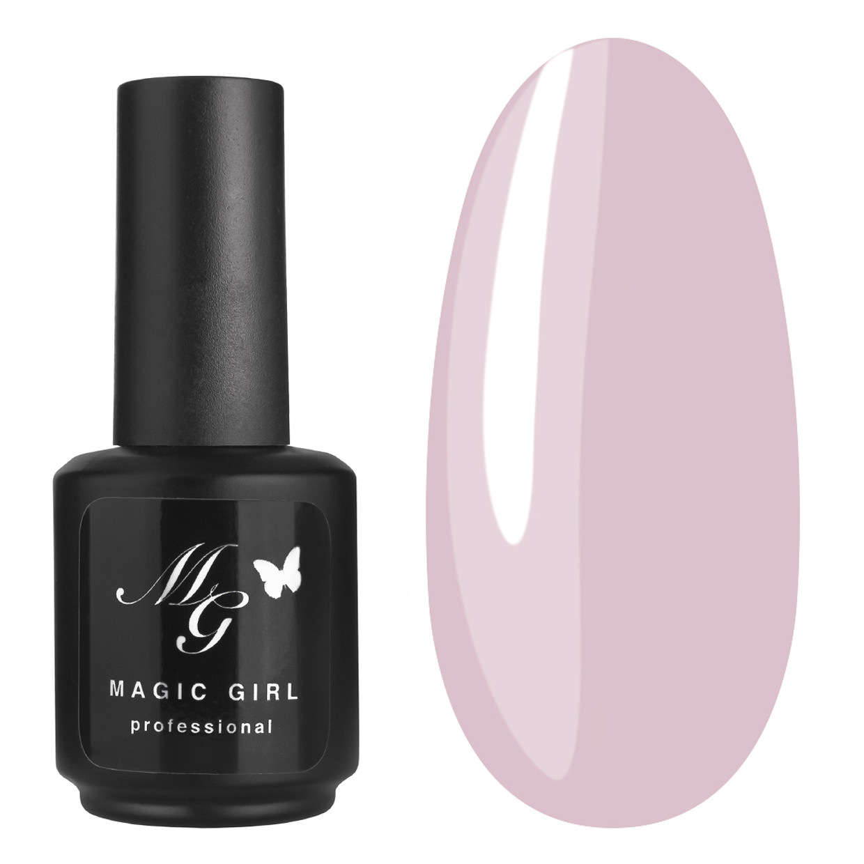 База для гель лаку Magic Girl Full  Misty Rose 03 холодний рожевий 15мл, фото 1