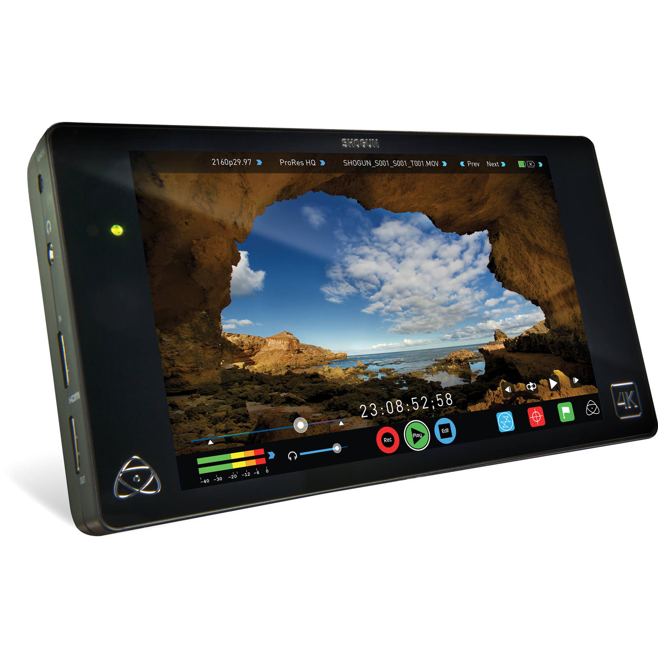 Рекордер Atomos Shogun 4K HDMI/12G-SDI Recorder and 7" Monitor (Bare Bones Version) (ATOMSHGBB1)