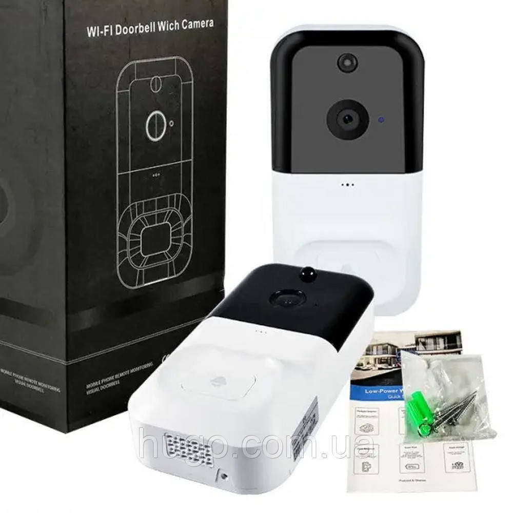 Купить Домофон с WiFi камерой Smart Doorbell X5 / Беспроводная ...