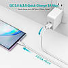 Кабель зарядний Choetech USB — Type-C Fast Charging 3A Cable 0.5 м White (AC0001-V1), фото 3