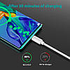 Кабель зарядний Choetech USB — Type-C Fast Charging 3A Cable 0.5 м White (AC0001-V1), фото 7