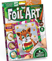 Аппликация Foil Art: Котик FAR-01-09 Danko-Toys Украина