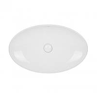 Раковина-чаша Qtap Dove 680х420х120 White с донным клапаном QT0611K160W