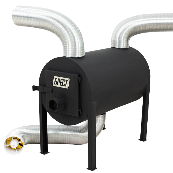 Піч опалювальна буржуйка Брест 350 вертикальна, фото 1