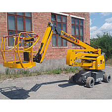 Електричний колінчастий підіймач Haulotte HA15 IP 2007 б/у, фото 3