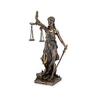 Статуэтка Фемида Veronese 8,5x9x20 см. 030942 подарок юристу, судье, прокурору, адвокату