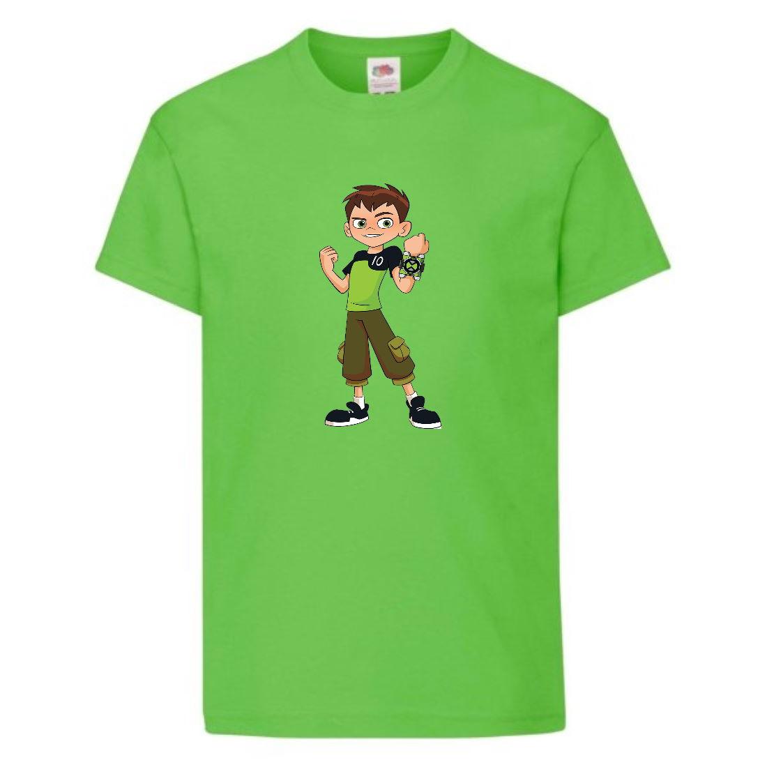 Футболка Ben 10 001 (BTN-001 lgrn) салатова 104-116-128-140-152 розмір, фото 1