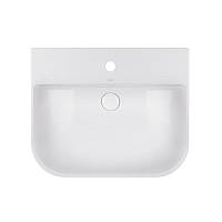 Раковина Qtap Stork 565х475х180 White з донним клапаном QT1511L736W