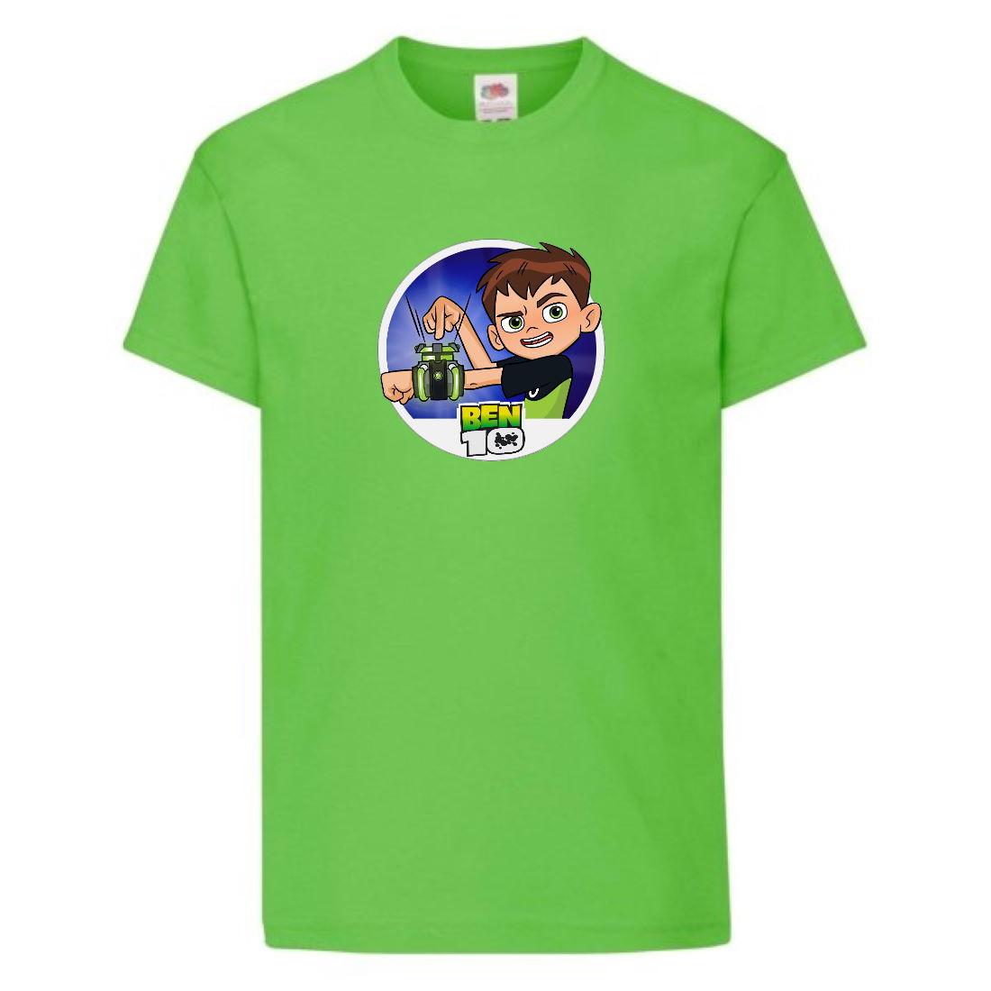 Футболка Ben 10 008 (BTN-008 lgrn) салатова 104-116-128-140-152 розмір