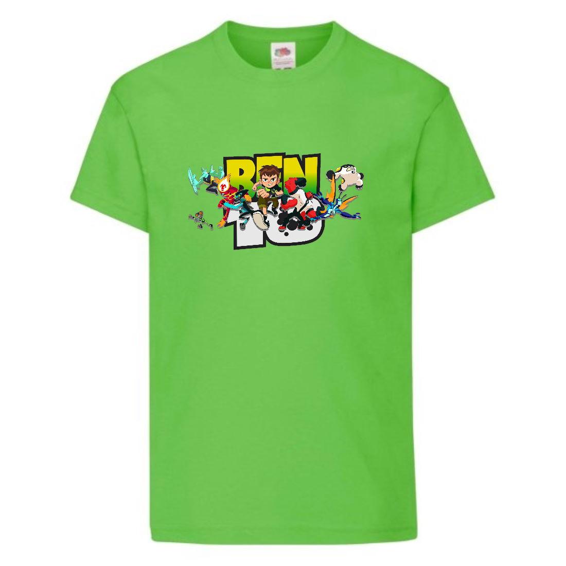 Футболка Ben 10 0010 (BTN-0010 lgrn) салатова 104-116-128-140-152 розмір, фото 1