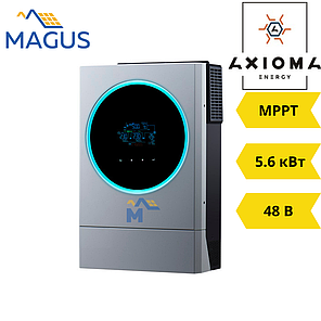 Автономний сонячний інвертор Axioma ISMPPT BFP 5600 (5.6 кВт 48 В 1 фазний 1MPPT), фото 1