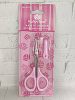 Ножницы детские безопасные с защитным колпачком Ruby Rose HB-9070 розовые/голубые
