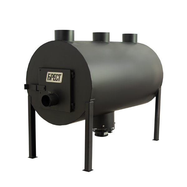 Піч опалювальна  Брест 700 плюс комплект з вентилятором, фото 1