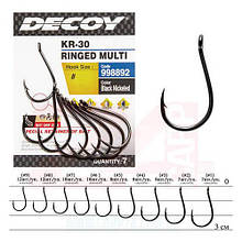 Гачок Decoy KR-30 Ringed Multi 5, 8 шт