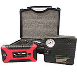 Пускова зарядка JUMPSTARTER автомобільна пуско-зарядний пристрій портативний бустер з компресором, фото 8