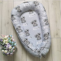 Кокон для новорожденных, гнездышко, позиционер для малыша + Ортопедическая подушка в подарок!