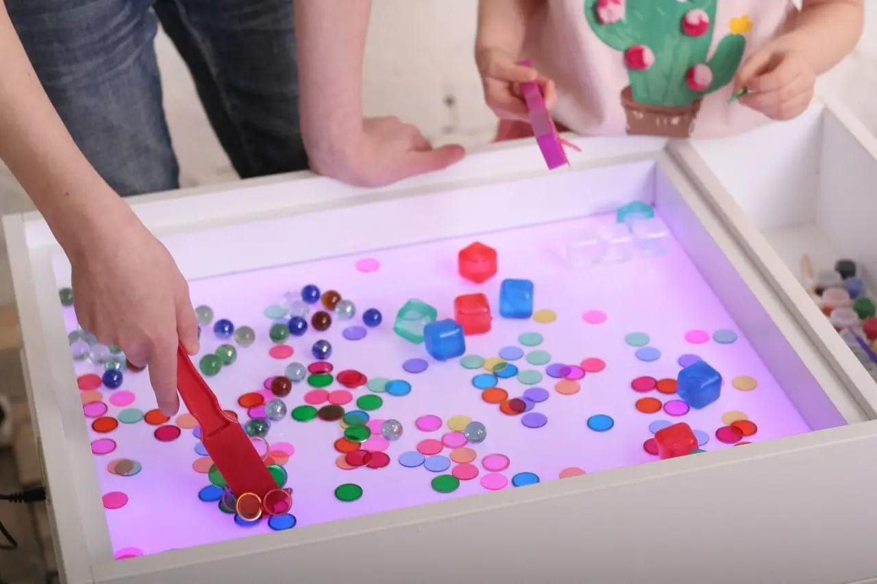 Планшет з підсвічуванням (Стіл для малювання піском з підсвіткою), фото 1