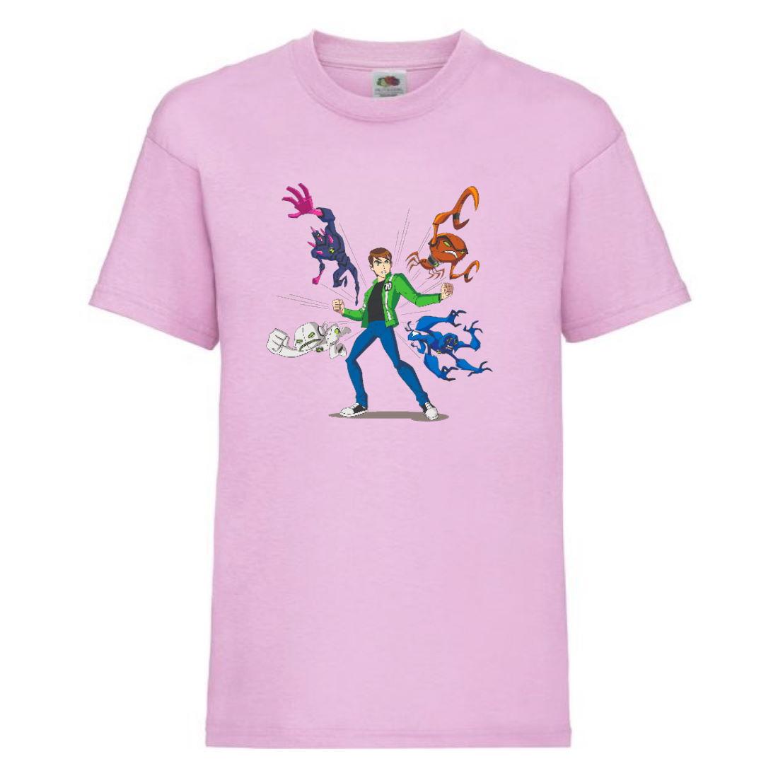 Футболка Ben 10 0011 (BTN-0011 pnc) рожева 104-116-128-140-152 розмір, фото 1