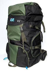 Туристичний рюкзак на 85 літрів зелений