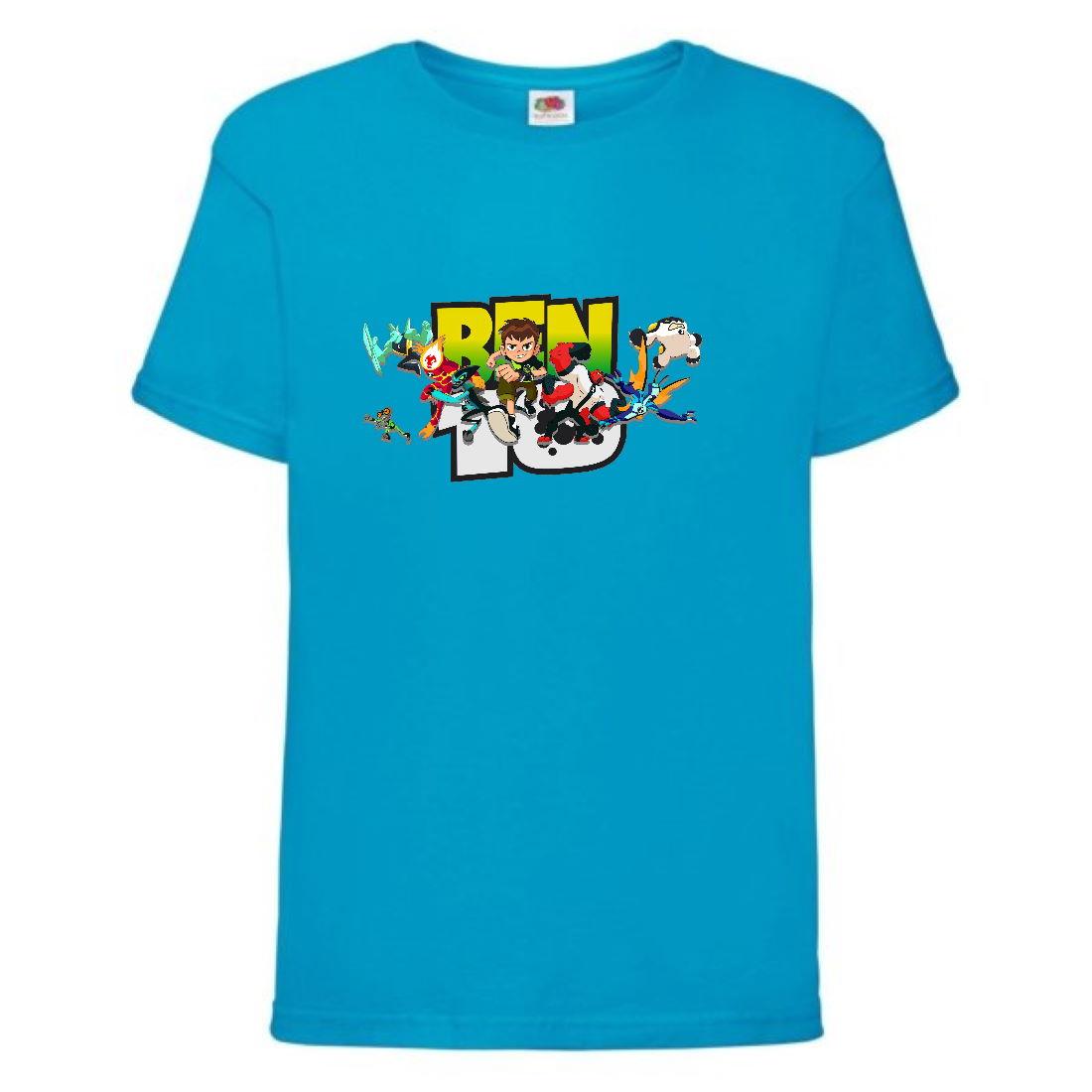 Футболка Ben 10 0010 (BTN-0010 blu) синя 104-116-128-140-152 розмір