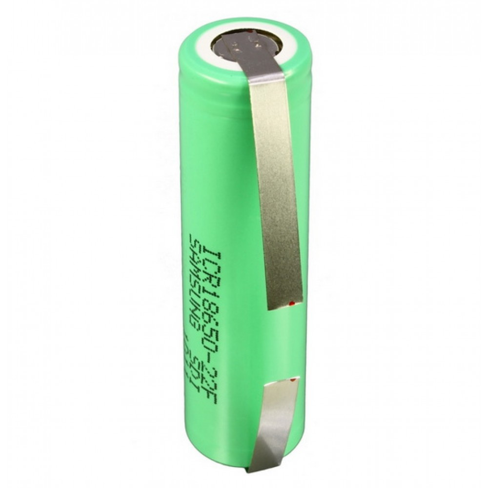 Акумулятор Samsung ICR18650-22F M 2200mAh з виводами, фото 1