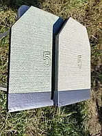 Бронепластина ARMOX-600T 5й клас - полегшена 7мммм + Сертифікат (Комлект)