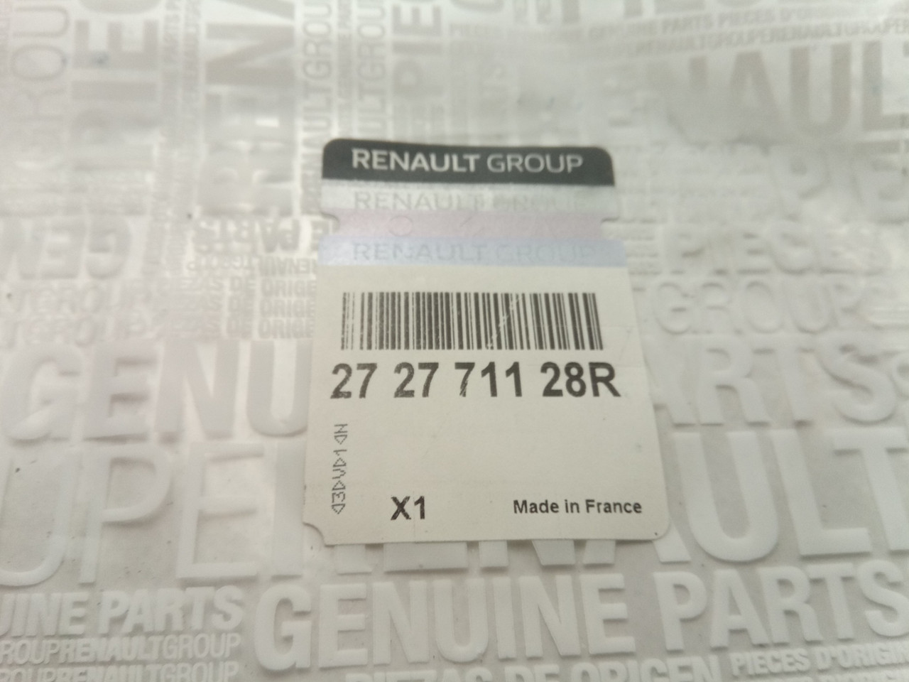 Фільтр салону Scenic III/Trafic III, RENAULT (272771128R) вугільний, фото 1