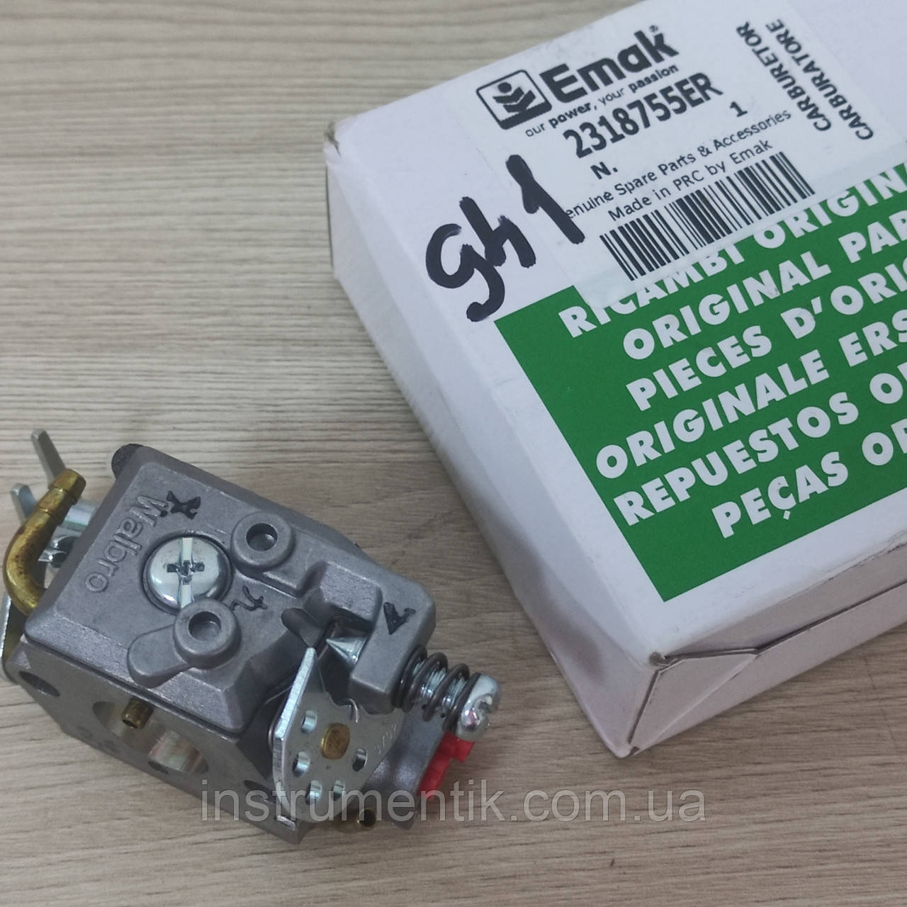 Карбюратор для бензопил Oleo-Mac 941С, GS 410, Efco 141 - фото 5 - id-p155974689