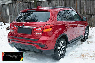 Накладка на задній бампер Mitsubishi ASX 2016-(I рестайлінг 2)