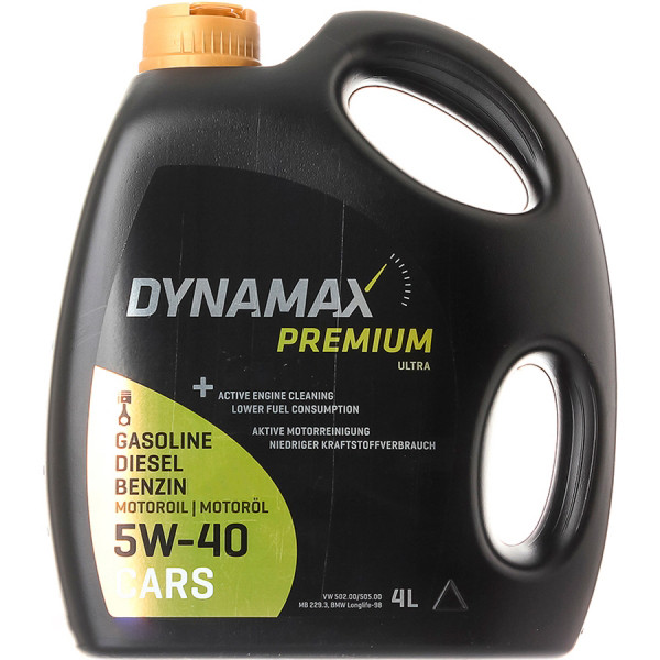 Моторна олива DYNAMAX ULTRA 5W40 4л