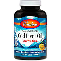 Рыбий жир из печени трески (Cod liver oil) 1000 мг 150 капсул