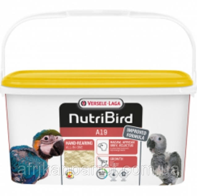 Versele-Laga NutriBird A19 МОЛОКО (for baby-birds) 3кг - молоко для пташенят великих папуг.