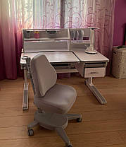 Ортопедичний набір стіл-парта і стілець зростаючі для школяра | Mealux Sherwood Energy + Onyx, фото 2