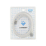 Lambert LRH17 1.5м Шланг на душ Білий ПВХ, фото 2