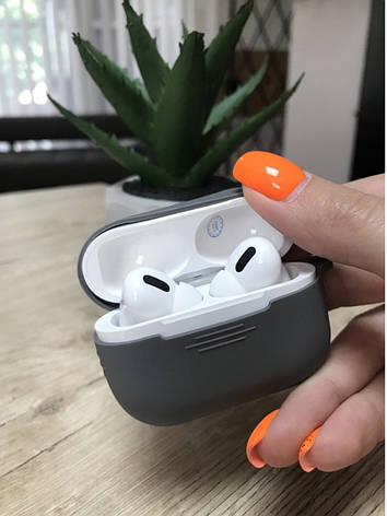 Чохол для навушників Air Pods Pro Сірий, фото 1