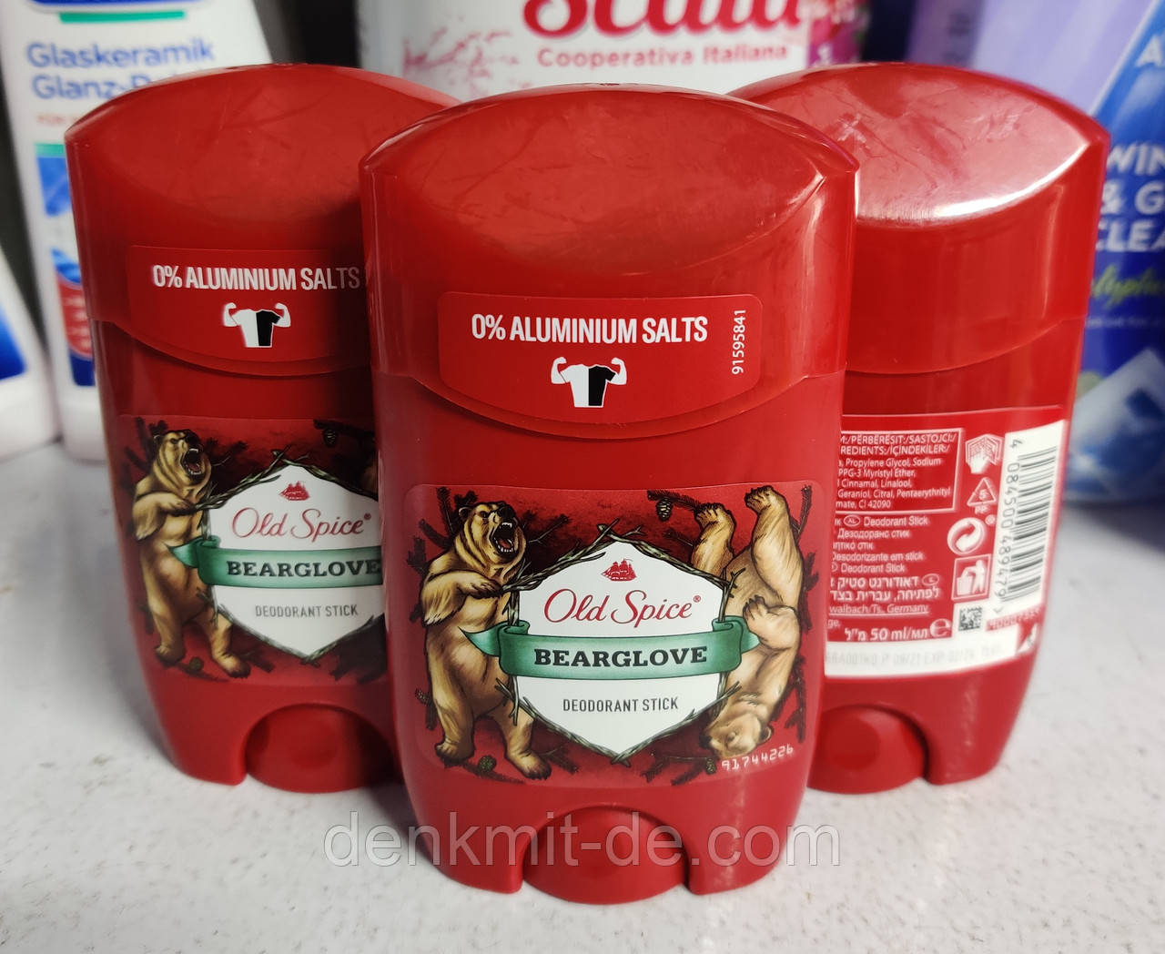 Антиперспірант твердий для чоловіків Old Spice Bearglove 50 мл