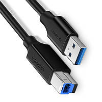 Кабель удлинитель USB 3.0 Fast Speed 5Gbps Transmission UGreen 30753 (Черный, 1м)