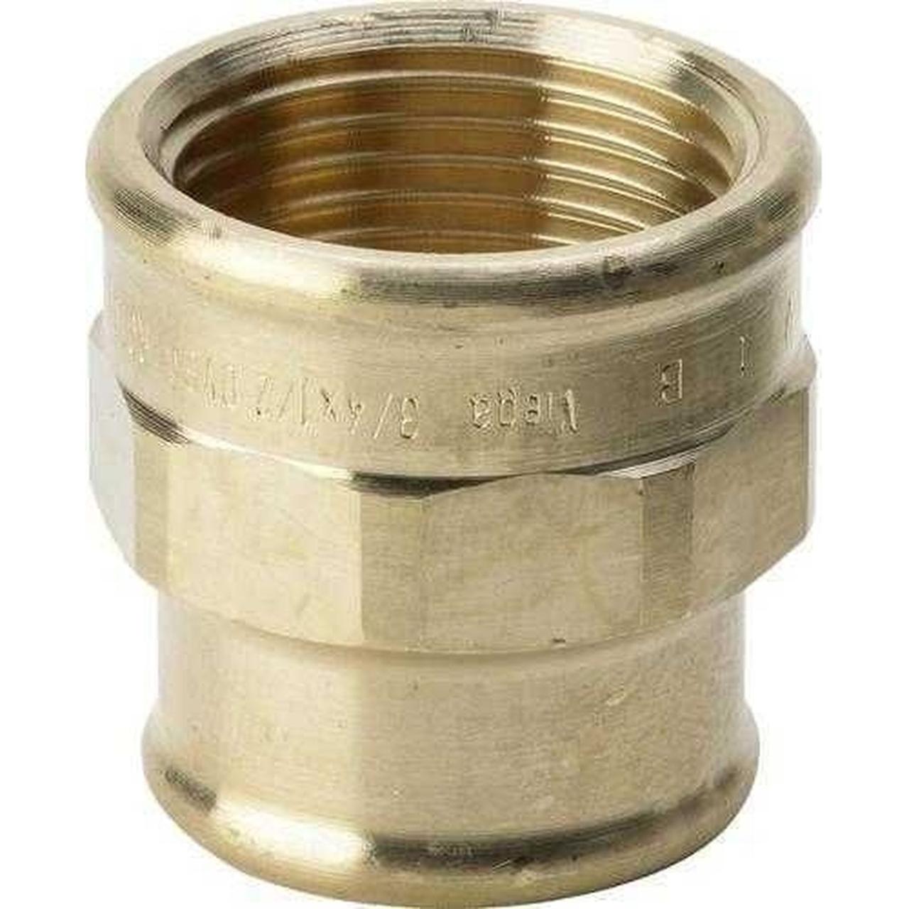 Муфта VIEGA 3240 1/2″х1/4″ ВВ (318031) (000002824), фото 1