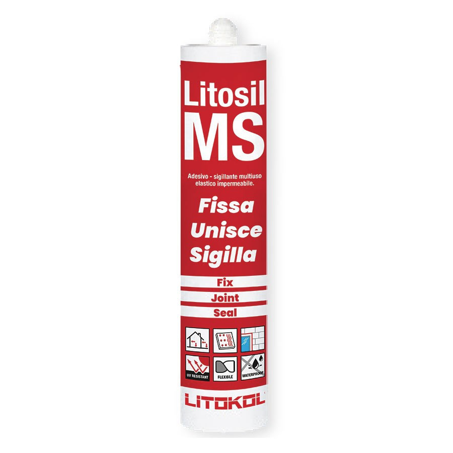 Litosil MS - Літокол - Універсальний полімерний клей-герметик в тубі 290 гр