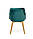 Зелене кухонне кріслоTOLEDO 2 MONOLITH 37 (Halmar), фото 7