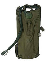Гидратор для воды 2.5 литра Койот Хаки Гидратор тактический военный рюкзак для воды (WK-606)