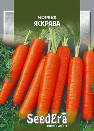 Морква Столова Яскрава 20г, Seedera, фото 1