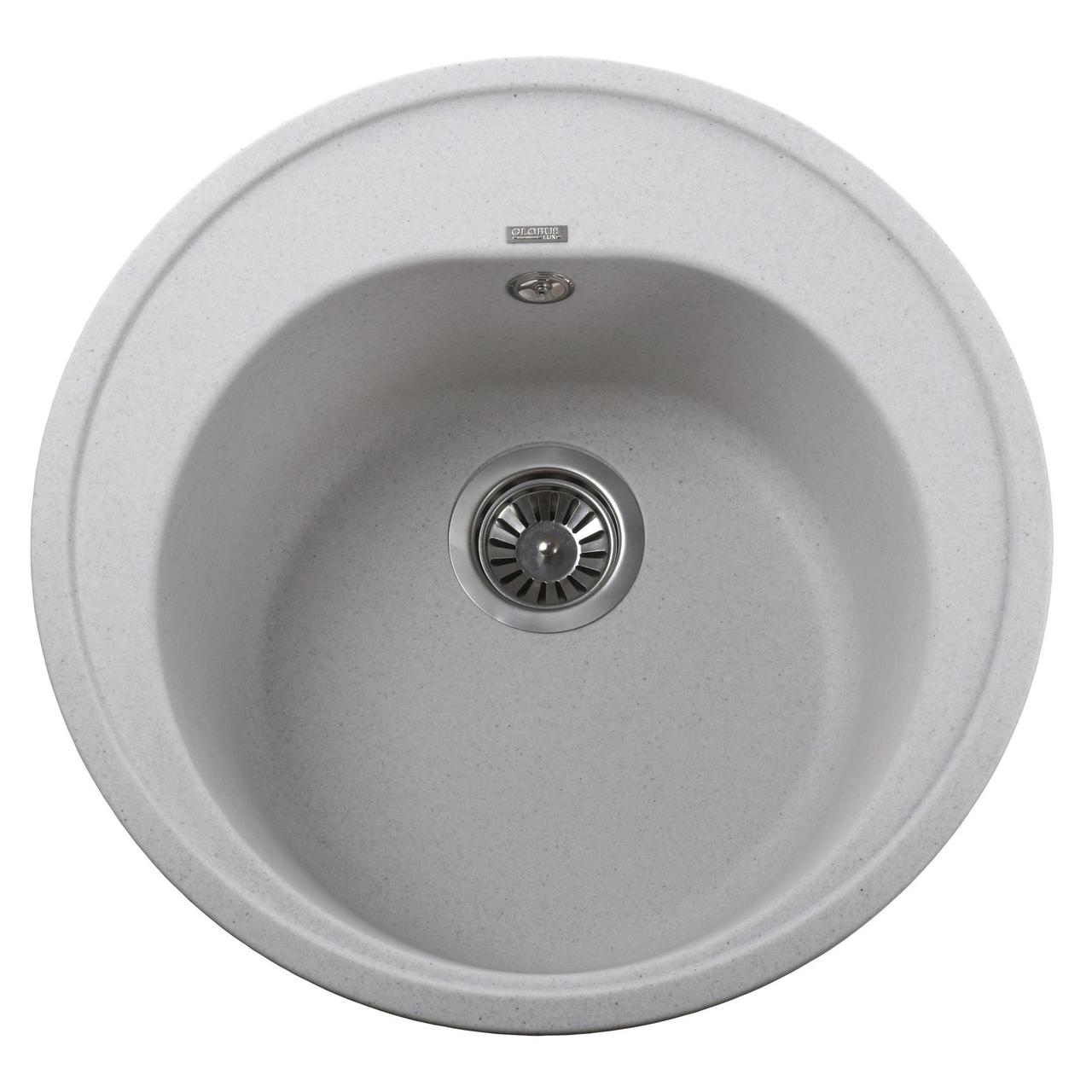 Гранітна мийка Globus Lux MARTIN перлина 510мм (000022411), фото 1