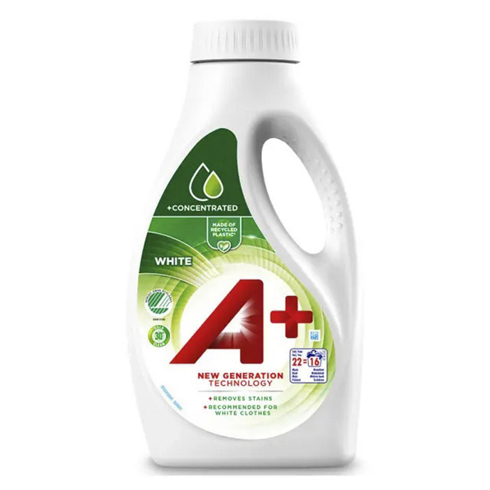Гель для прання А+ White 880 мл 22 прання