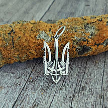 Тризуб Герб, ЗСУ, Тризуб Автомати АК-74 Калашніков, Кулон, Амулет, Підвіс, фото 5