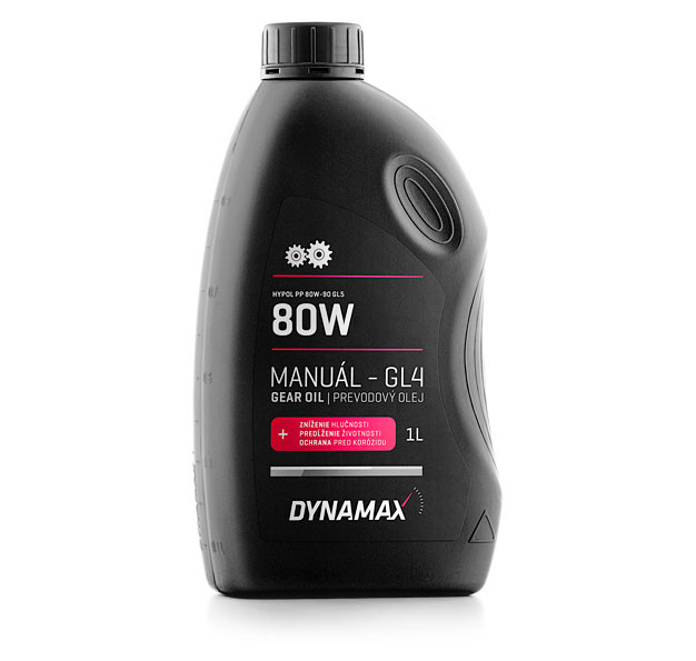 Трансмiсiйна олива DYNAMAX PP 80 SAE 80W API GL-4 1л